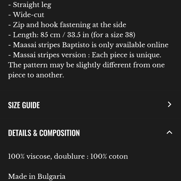 Sezane Baptisto Trousers - Picture 5 of 12